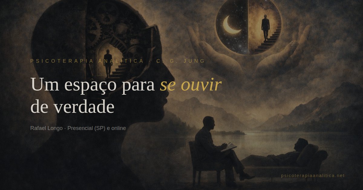 Rafael Longo — Psicoterapia Analítica em Lapa